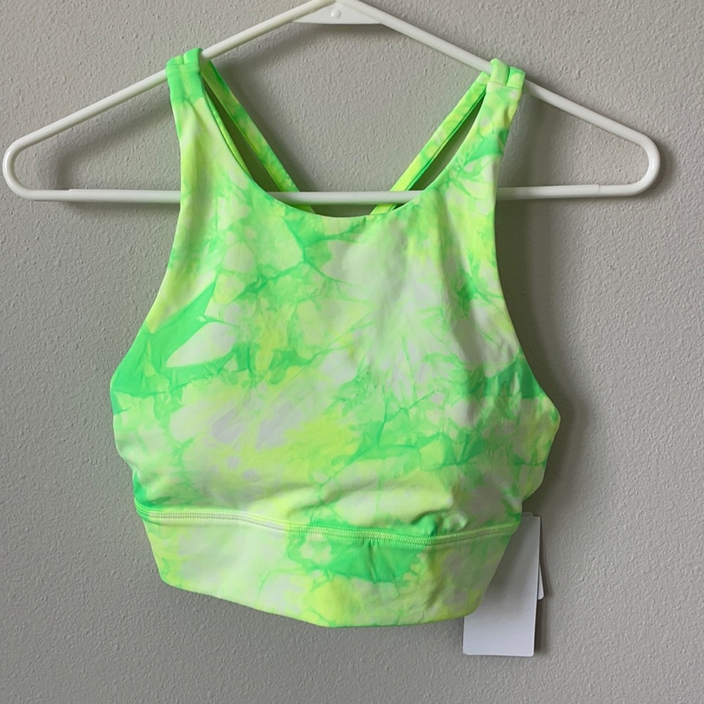 NWT Lululemon Energy Bra High Neck Long Line Sz 6 - Picture 3 of 12